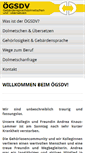 Mobile Screenshot of oegsdv.at